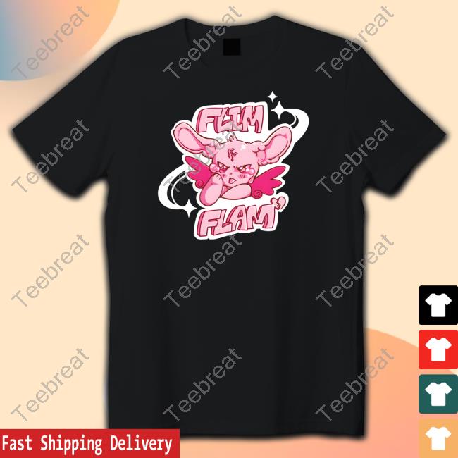 Official Flamingo Flim Flam Sad Bunny Sweatshirt