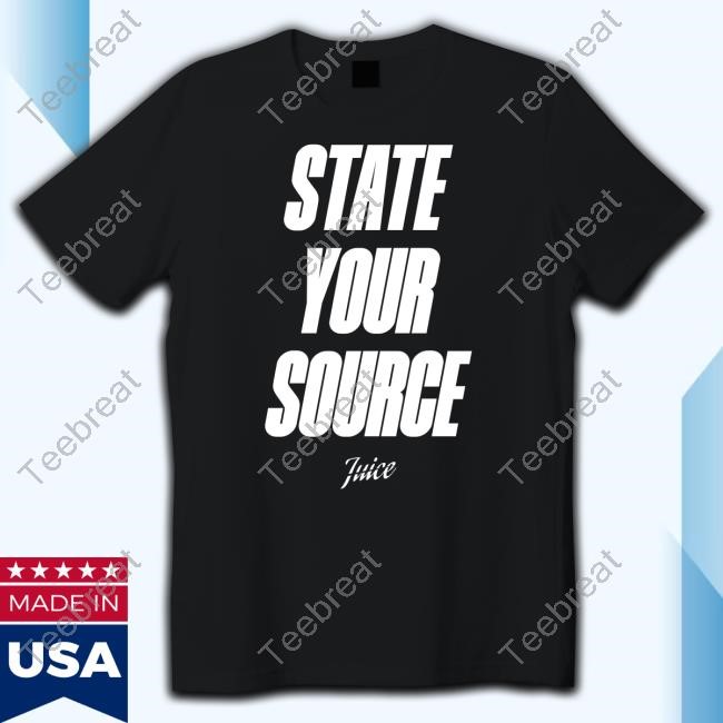 Official Jaylen Brown's State Your Source Tees