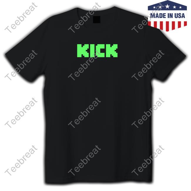 Kick Merch Kick Black Tee Kick Black Tee Shirt