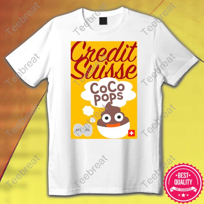 Official Credit Suisse CoCo Pops Shirt