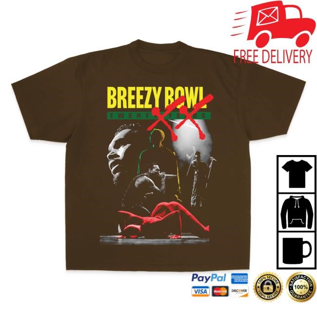 Chris Brown Breezy Bowl Xx Crew S/S T Shirt