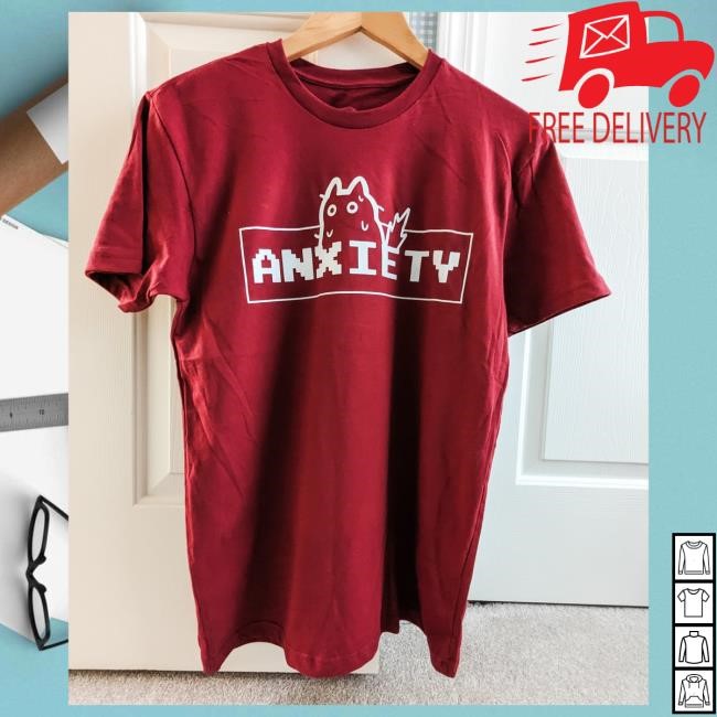 Anxiety T-Shirts Official Chiro Fish Merch Store Chiro Fish Clothing Shop