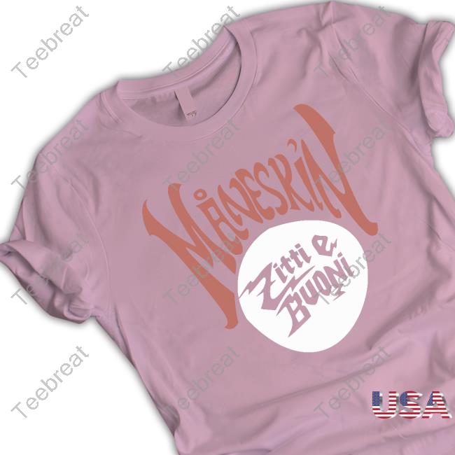 Official Maneskin Merch Måneskin Zitti E Buoni T Shirt