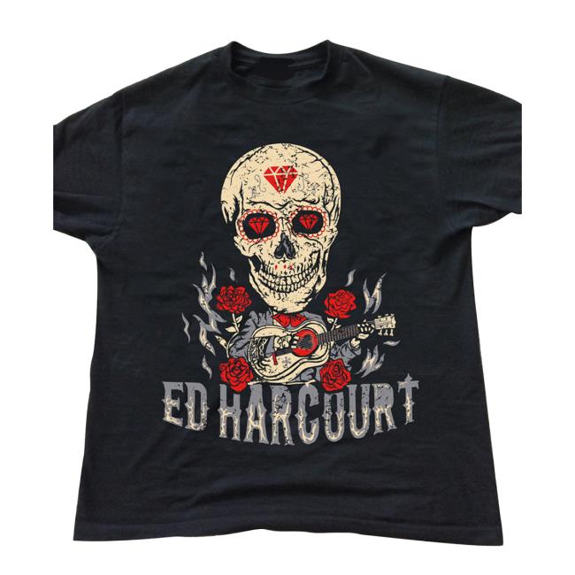 Ed Harcourt Merch Store Death Mask Shirt