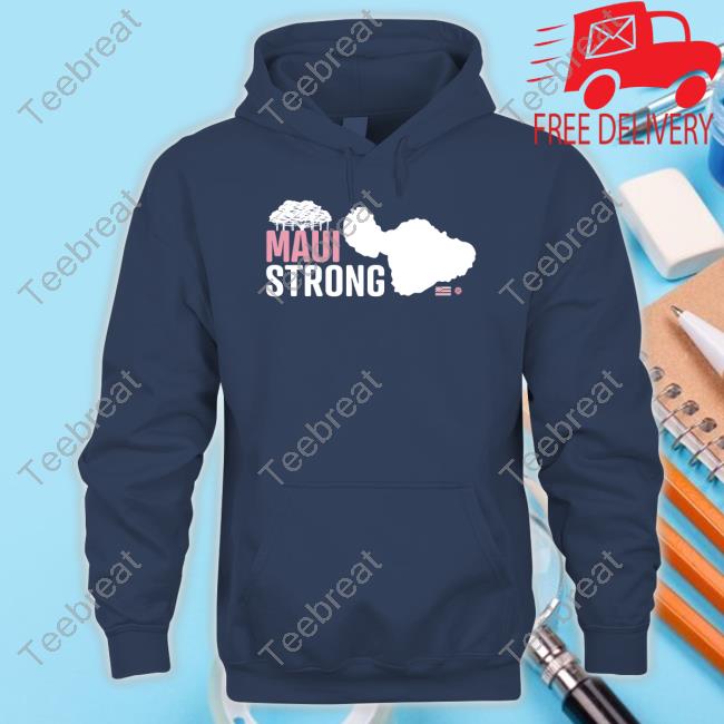 Hawaiian Island Creations Merch Maui Strong Relief T Shirt Hawaiian Island Creations Merch Maui Strong T-Shirt