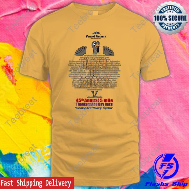 Pequot Runners 1987 To 2022 Hoodie Shirt Club Turkey Trot Southport