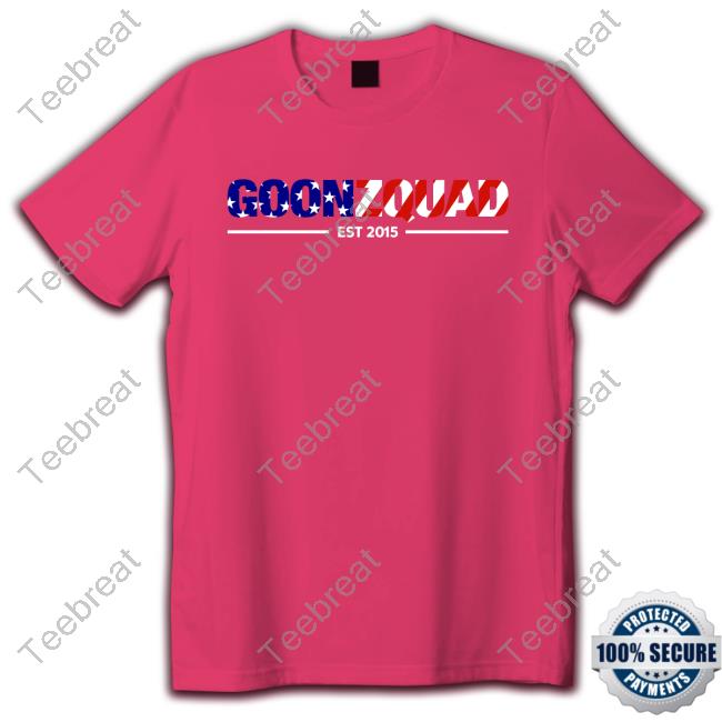 Official Goonzquad Merch Flag America Goonzquad Est 2015 Tee