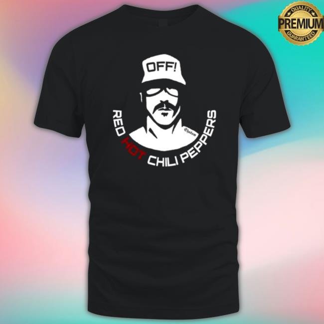 Official Off Red Hot Chili Peppers Anthony Kiedis Fanart Hooded Sweatshirt