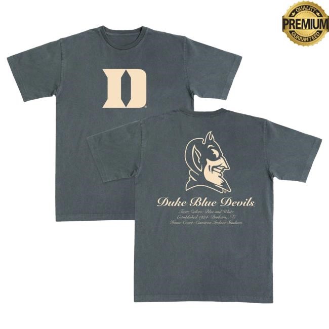 Slam Goods NCAA Hot Tee – Duke Homecourt Collector Icon