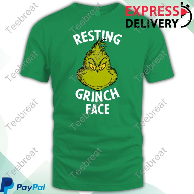 Official Resting Grinch Face Cap