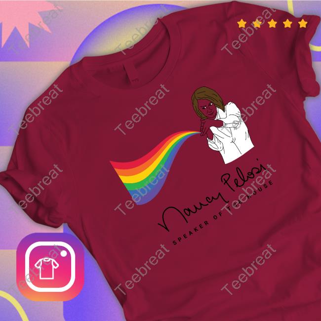 Nancy Pelosi Pelosi Pride Rainbow Sweatshirt