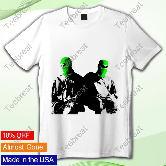 Mask White Tee