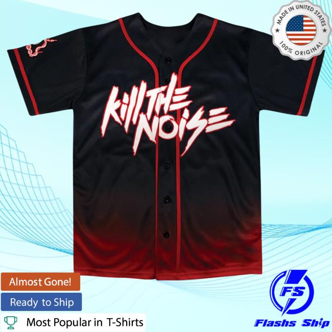 Official Kill The Noise Merch Kill The Noise Ktn Baseball Jersey Tee Shirt