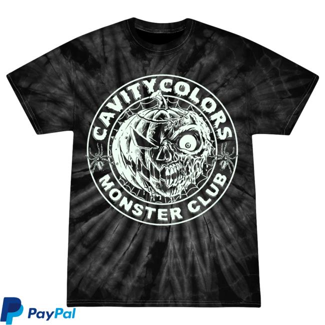 Official Cavity Colors Monster Club - Tees (Tarantula Tie Dye)
