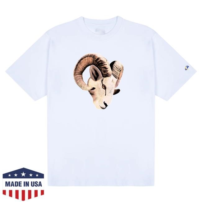 Official Golf Wang Merch Rams Cutout Shirt by Golf Wang x NFL