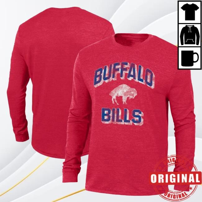 Red Buffalo Bills Champion Long Sleeve Fanatics