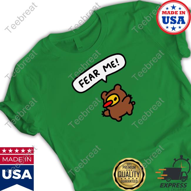 Official Greb Merch Grebcomics Fear Me Tee