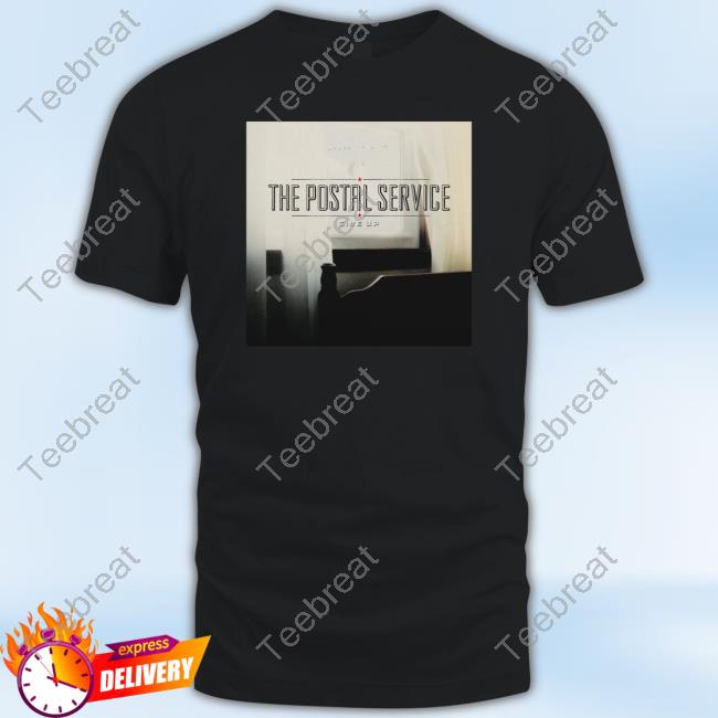 Postal Service Give Up Album Cover Hooded Sweatshirt