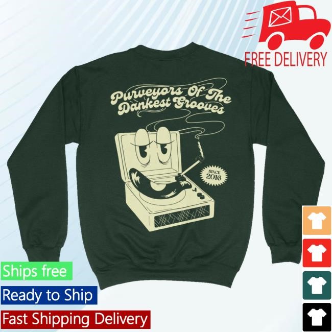 Craft Recordings Jazz Dispensary "Dankest Grooves" Sweater (Forest Green)