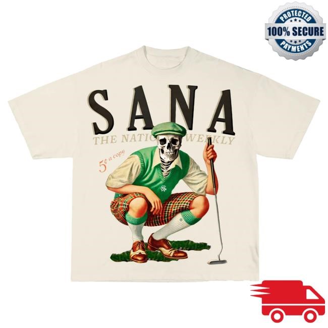 Official Sana Detroit Clothing Store Shop Golf Weekly T Shirt SanaDetroit