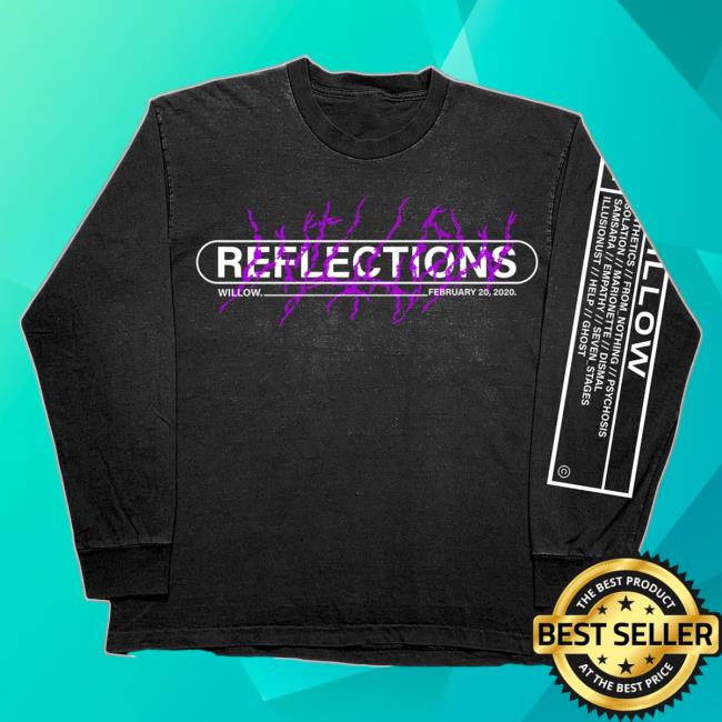 Official Merch Now Reflections Willow Black Long Sleeve Tee Shirt MerchNow