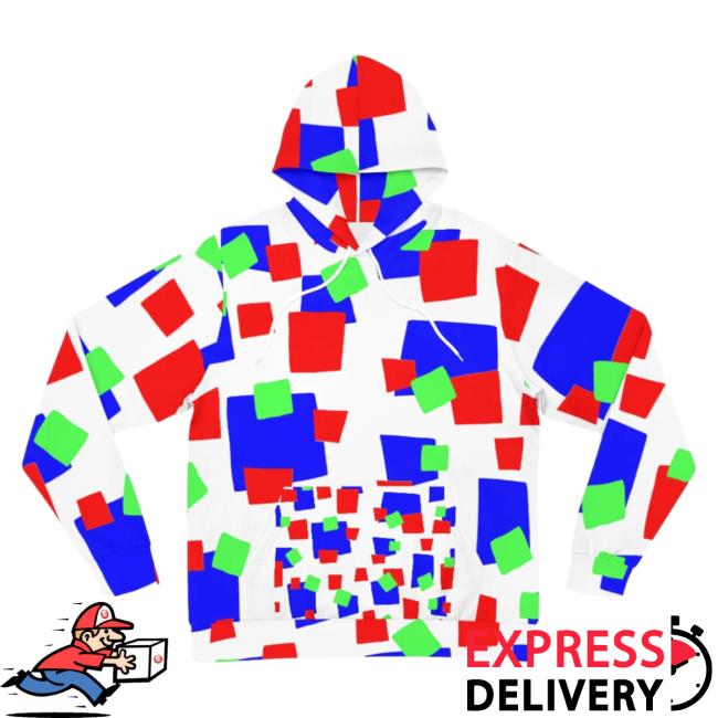 Official Signshirtz Clothing Merch RGB Pattern Design - White Large AOP New Shirt 3D All Over Print
