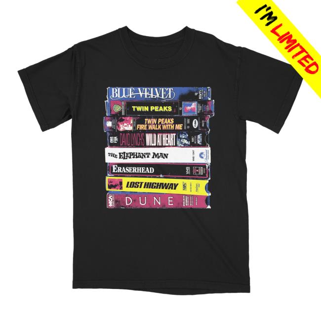 David Lynch Stack New Shirt