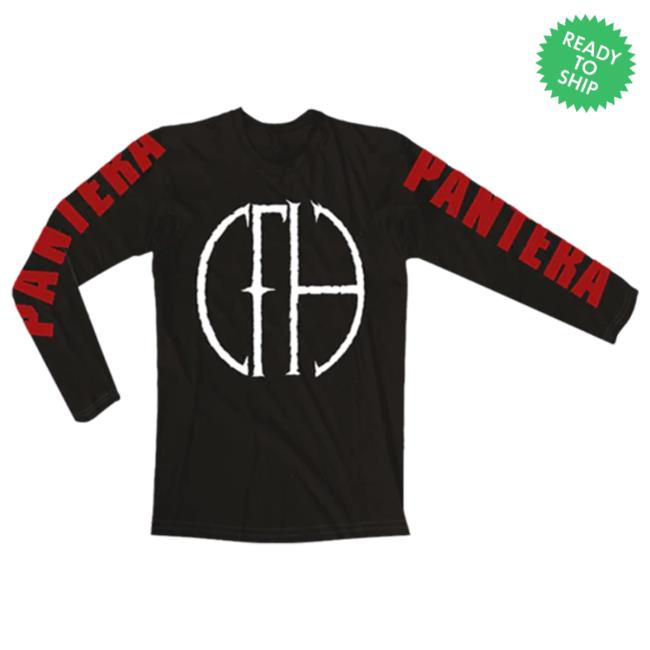 Official Pantera Merch Store Pantera CURVED CFH LS Tee
