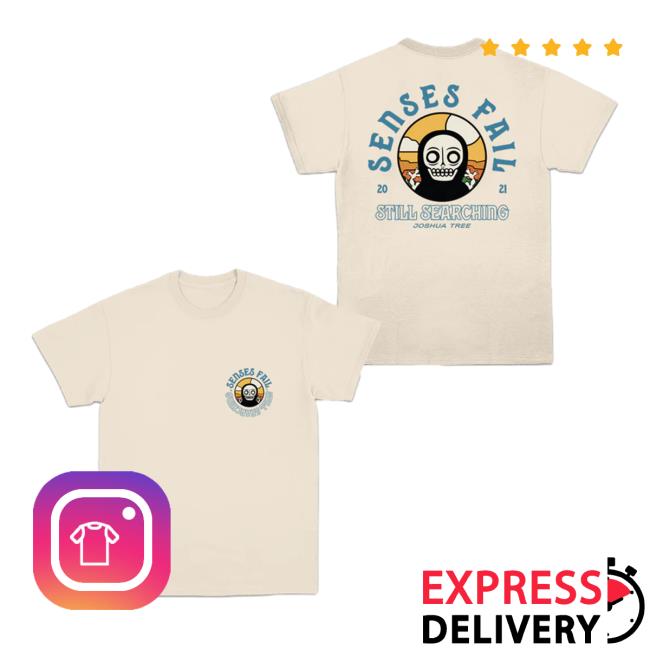 Senses Fail Merch Still Searching Natural T Shirt