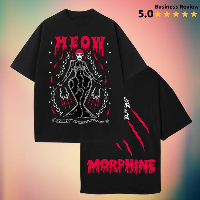 Morphine Love Dion Merch Store Catwoman Black Vintage Shirt Morphinelovedion Clothing Shop Official Apparel