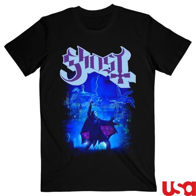 Official Ghost Band Rock Backstreet Merch Store Shop Ultimate Tour Named Death Tee