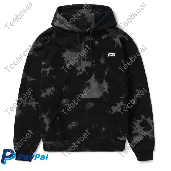 Official Sidemen Clothing Sdmn Tie Dye Crewneck Sweatshirt Black/Grey Sidemenclothing