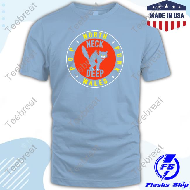 Official Neck Deep Merch Nwpp North Wales Pop Punk Shirt