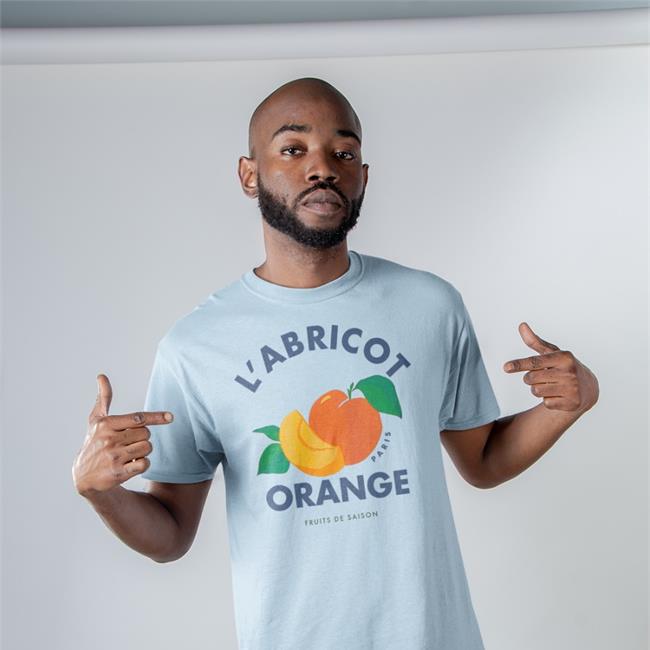 L'abricot Orange Paris Fruits De Saison Tee Hobibihoba