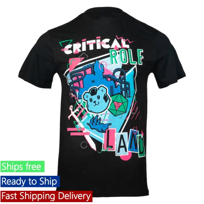 Official Critical Role Merch Store Critical Role Land Hooded Sweatshirt CriticalRole Shop