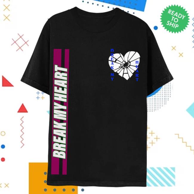 Official Dua Lipa Clothing Store Shop Break My Heart Unisex Shirts DuaLipa Merch