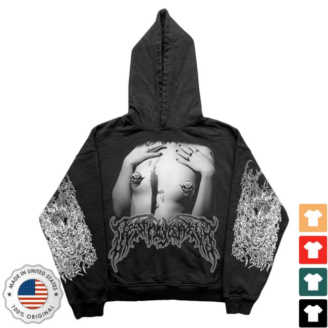 Official Destroy Lonely Merch Store Destroy Lonely Choker Pull Over Hoodie Destroy Lonely Clothing Shop DestroyLonely