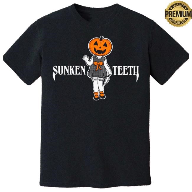 Pumpkin Girl Shirt Sunken Teeth Merch
