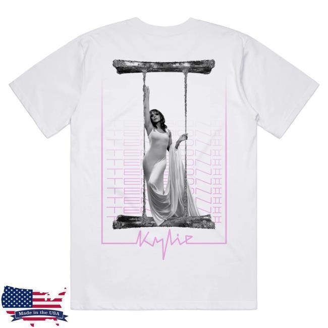 Official Kylie Minogue Merch Store Shop Kylie Minogue Tension II Logo Shirt New Kylieminogue