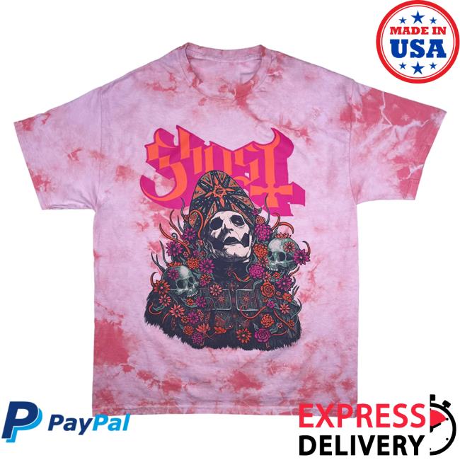 Bliss In Pink Crystal Wash Tie Dye Hot Shirt