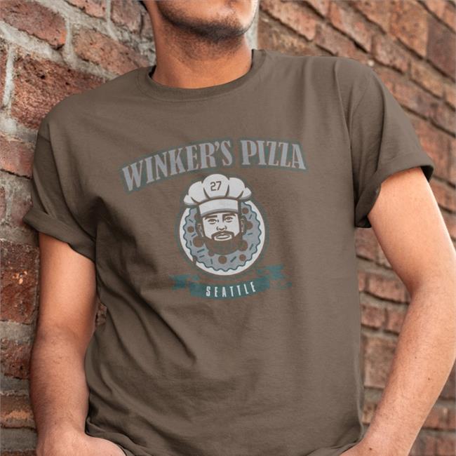 Winker's Pizza T Shirt Breakingt Mariners Team Store