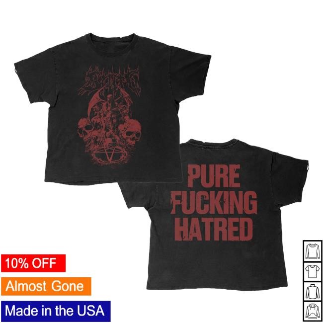 Hatred New T-Shirt Spite Cult Merch