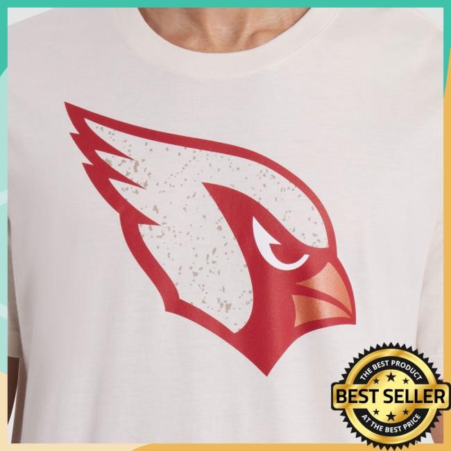 Official NFL Clothing Men's Arizona Cardinals Nike Natural 2025 Rivalries Collection Top Shirt ArizonaCardinals