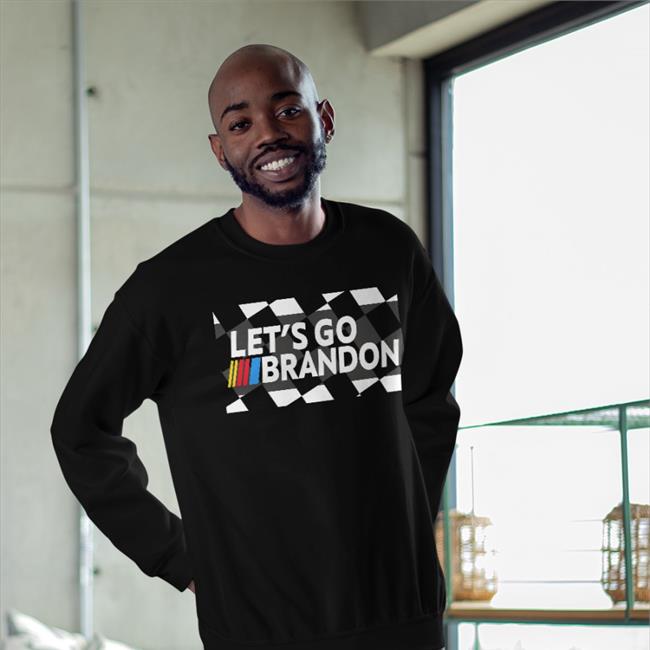 Let's Go Brandon American Long Sleeve Tee Joe Mobley