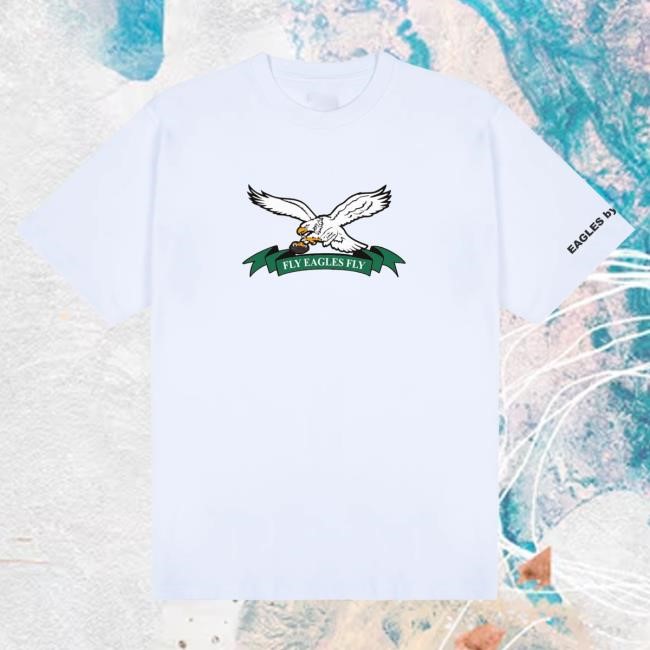 Official Golf Wang Merch Eagles Motto Tshirt by Golf Wang x NFL