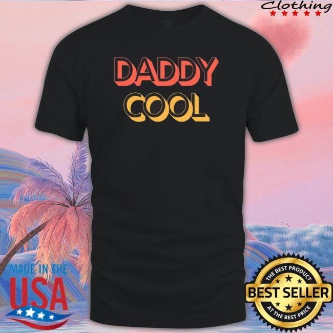 Daddy Cool Retro Style Father’S Day Tee