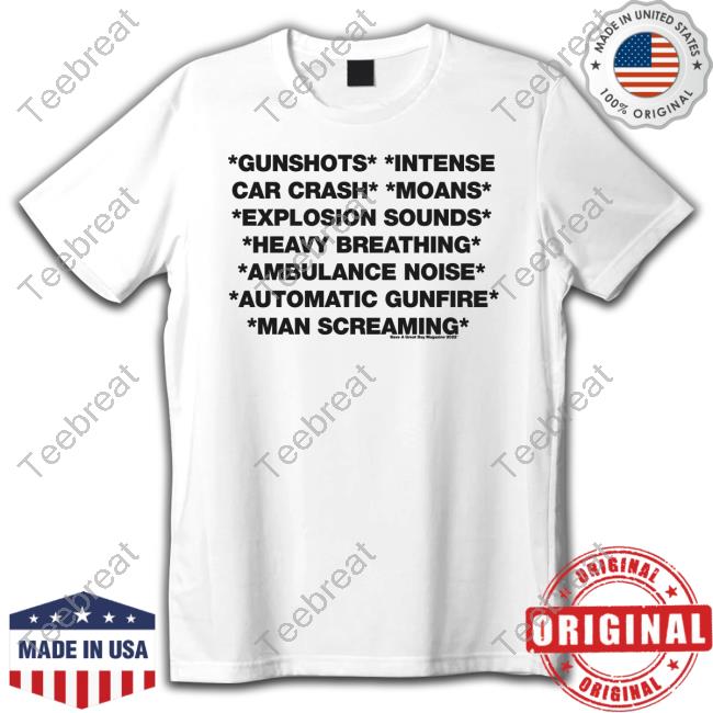 Gunshots Intense Car Crash Moans Explosion Sounds Heavy Breathing Ambulance Noise Automatic Gunfire Man Screaming Tee Jetneptune
