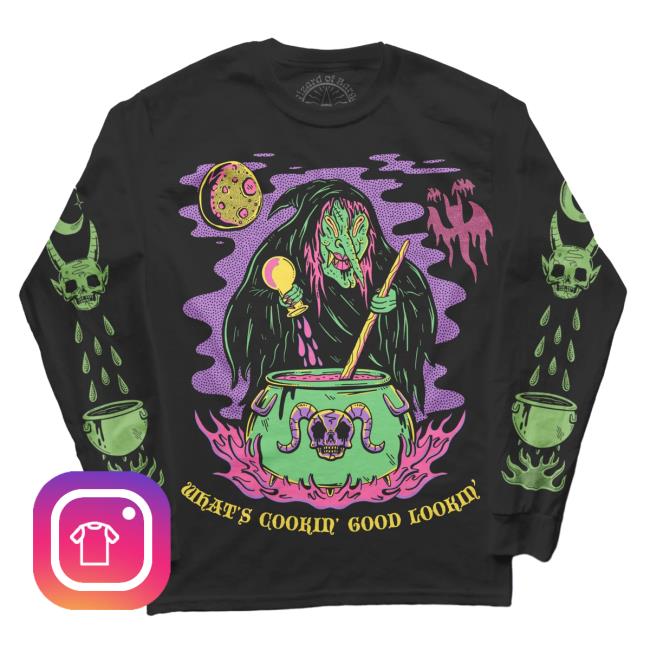 Official Wizard Of Barge What's Cookin' Good Lookin' Long Sleeve Tshirt