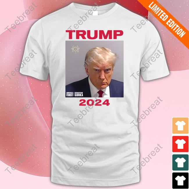 Sebastian Gorka Trump 2024 Mug Shot Tee