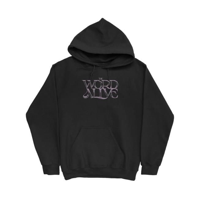 Official The Word Alive Merch Smiley Black Hoodie